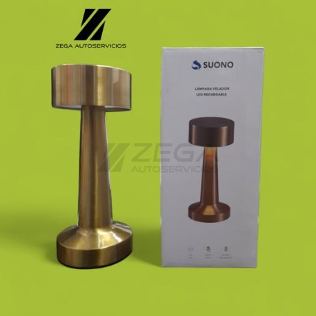 SUONO lampara velador recto corto.