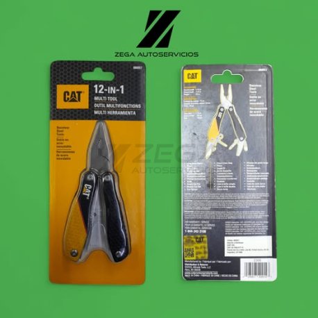 CATERPILLAR pinza multifuncion 12 en 1.