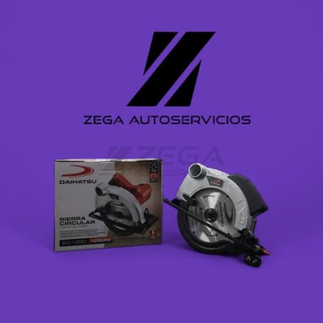 DAIHATSU sierra circular 1250w con laser.