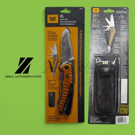 CATERPILLAR navaja multi tool de acero inoxidable.