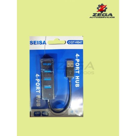 CONCENTRADOR USB MULTI-PUERTO