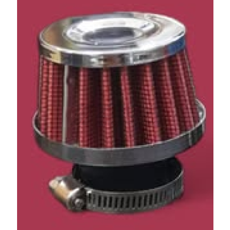 Filtro conico para moto. 25mm