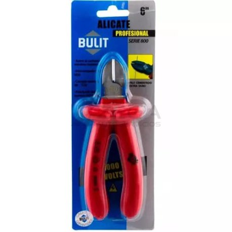 BULIT alicate profesional 6" con aislante hasta 1000 volts.
