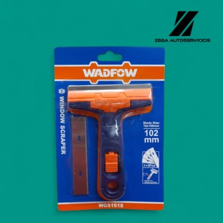 WADFOW espatula recta para vidrio.