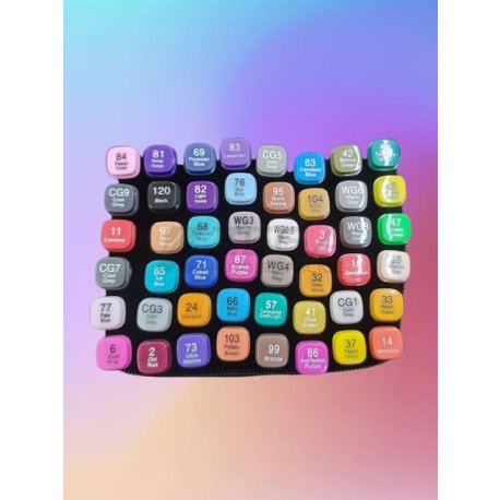 TOUCH SET DE MARCADORES X48 PCS