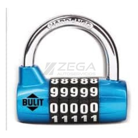 BULIT candado de combinación reforzado y alta seguridad.  Alta seguridad
