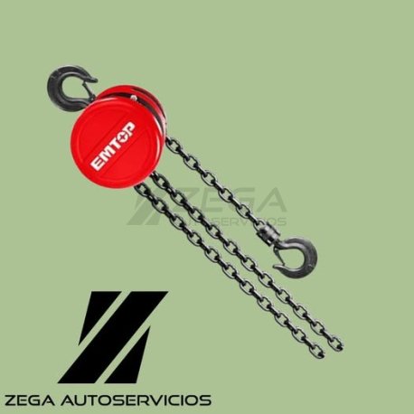 EMTOP  Aparejo A Cadena 2Tn X 3M 13,2K