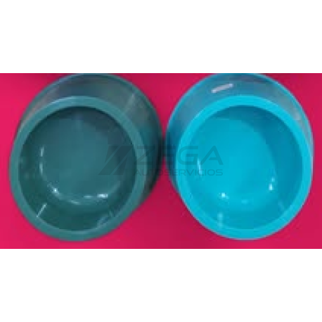 Comedero de plastico para mascotas. Chiquito