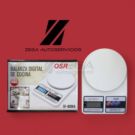 Balanza digital de cocina hasta 10kg