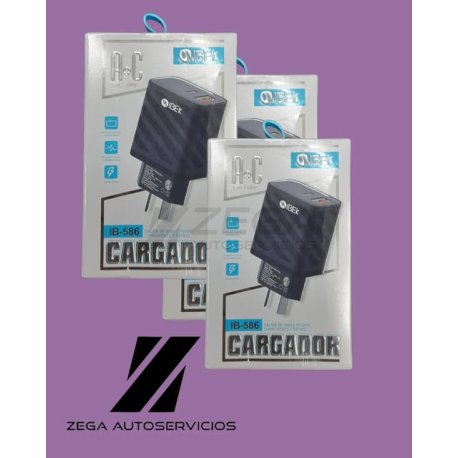 IBEK, Cabezal cargador doble puerto USB