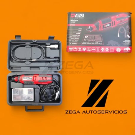 ADV3 minitorno 135w con accesorios x 105 piezas