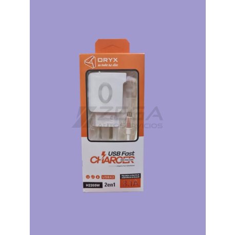 ORYX CARGADOR 3.1A MICRO USB