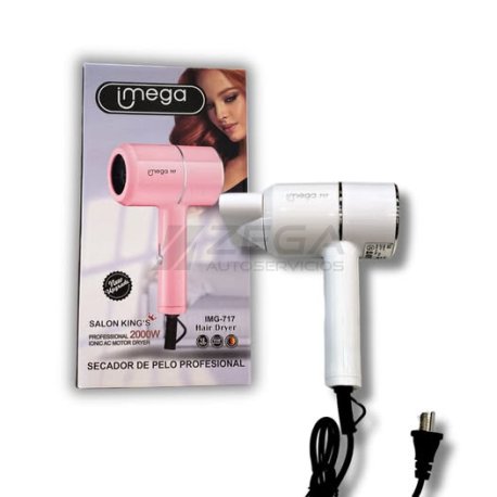 IMEGA mini secador de pelo 2000w.
