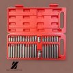 Kit maletin puntas torx x40 piezas.