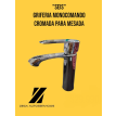 Griferia Monocomando Cromado Para Mesada