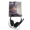 Auriculares gamer x38 con micrófono.